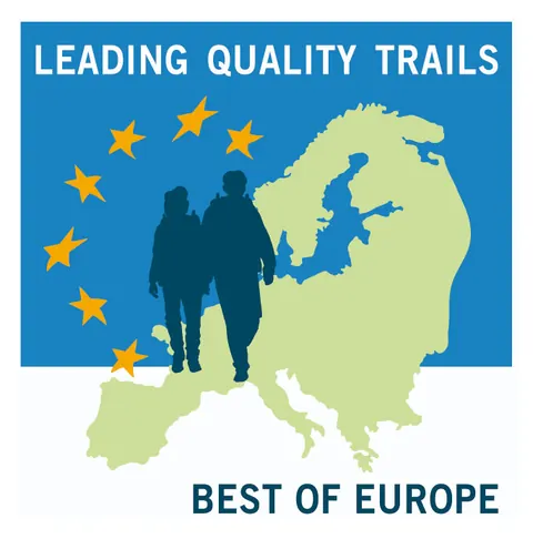 Leading Quality Trails, Best of Europe badge of the European Ramblers' Association